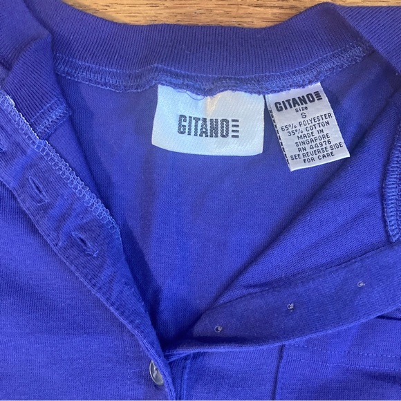 Vintage 90s Boxy Gitano Crop Top - Picture 4 of 14